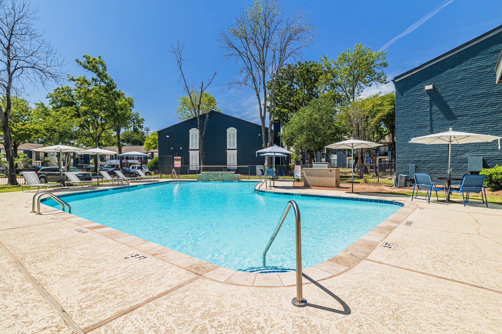 200 Hollow Tree Lane, Unit 20611 Houston, TX 77090 - Photo 12 of 16 a swimming pool with outdoor seating yard and patio