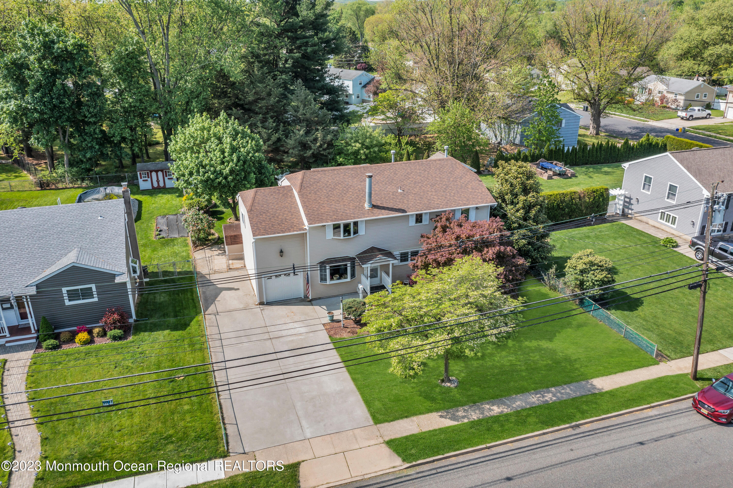 8 Willow Brook Road Freehold, NJ 07728 - Photo 15 of 49 an aerial view of a house