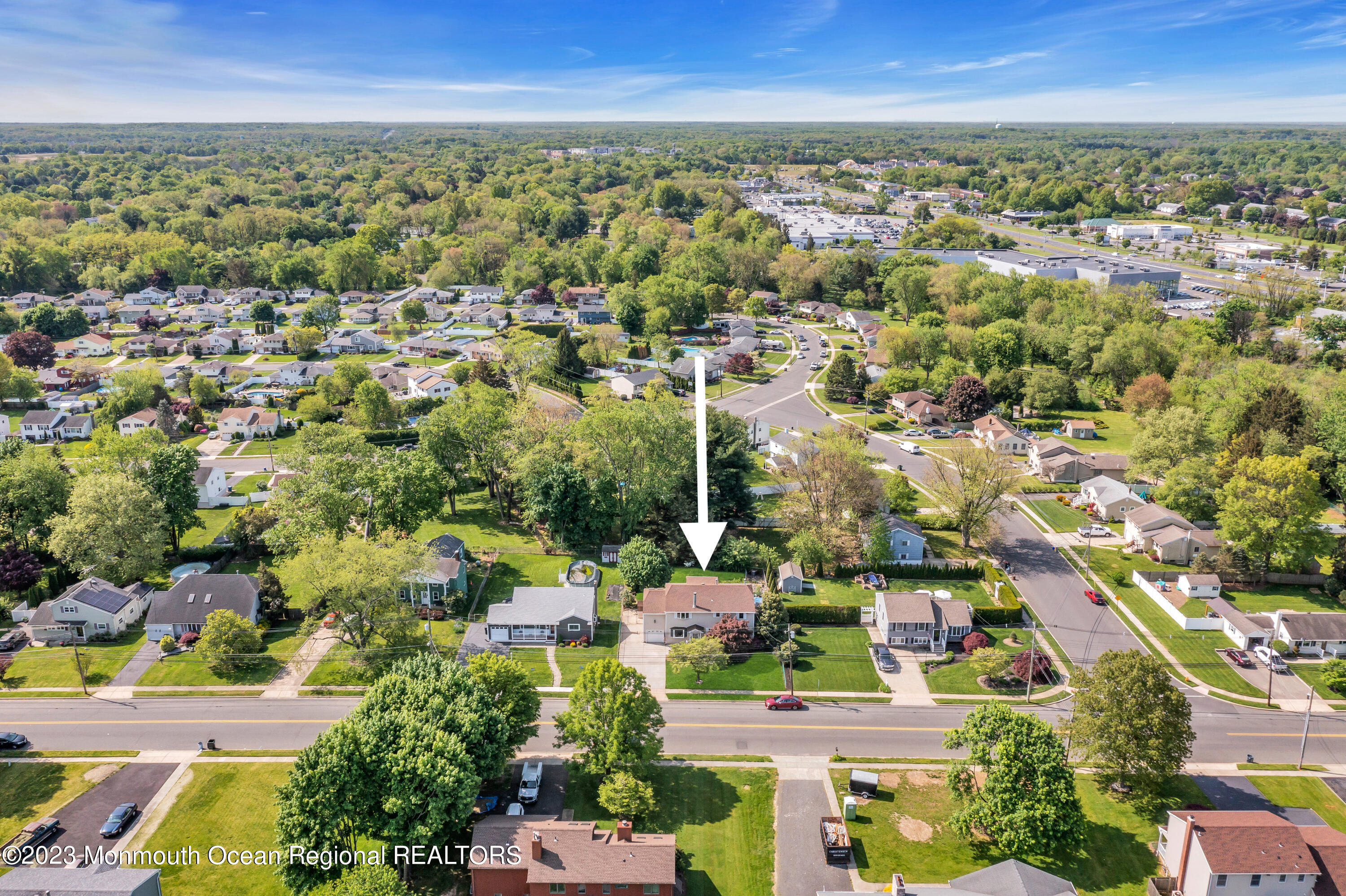 8 Willow Brook Road Freehold, NJ 07728 - Photo 45 of 49 an aerial view of multiple house