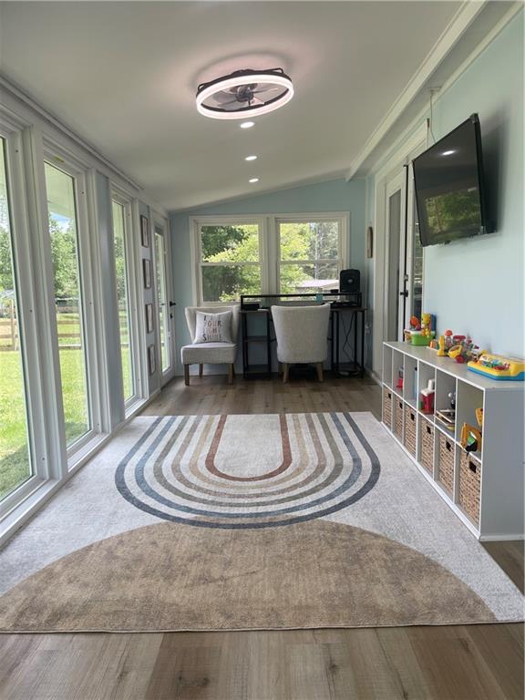 433 Spring Place Resaca Road Chatsworth, GA 30705 - Photo 22 of 51 a living room with furniture and a flat screen tv
