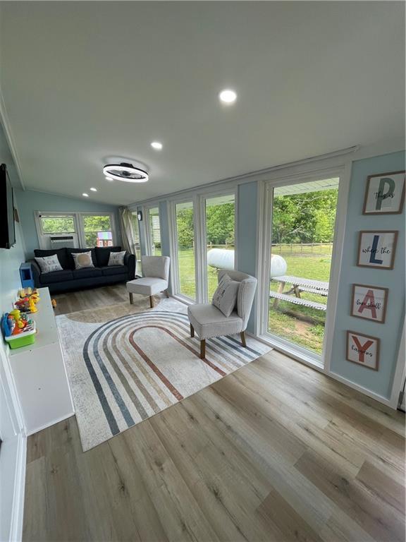 433 Spring Place Resaca Road Chatsworth, GA 30705 - Photo 25 of 51 a bedroom with furniture and a large window