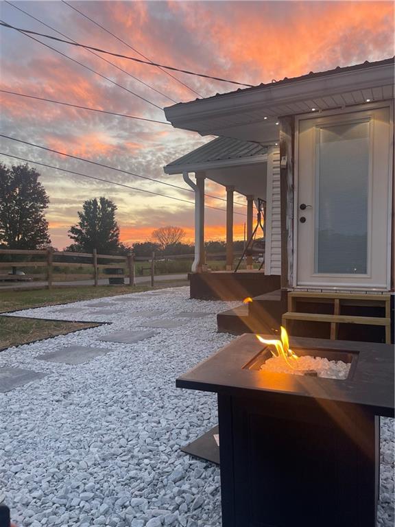 433 Spring Place Resaca Road Chatsworth, GA 30705 - Photo 9 of 51 a view of backyard with seating space