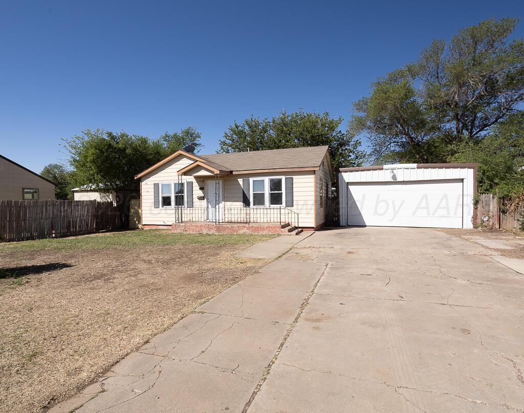 4422 South Ong Street Amarillo, TX 79110 - Photo 17 of 17 a view of house with yard and entertaining space