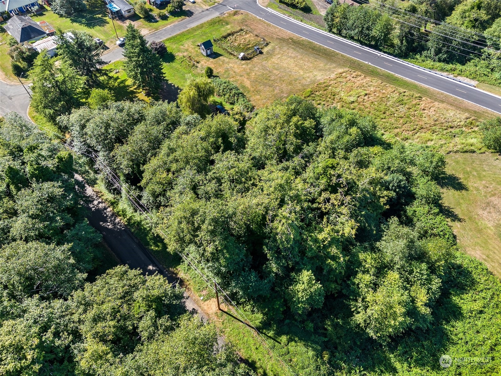 0 X Water Street South Bend, WA 98586 - Photo 7 of 12 an aerial view of a residential houses with yard