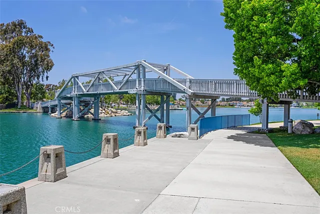 a park view with a bench in the park