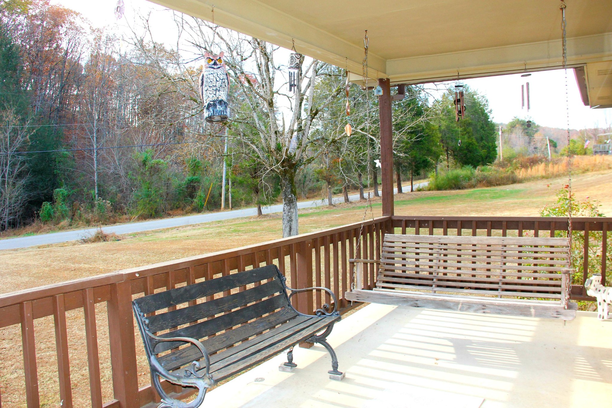 653 Laurel Bluff Road Kingston, TN 37763 - Photo 2 of 20 a view of a balcony with yard