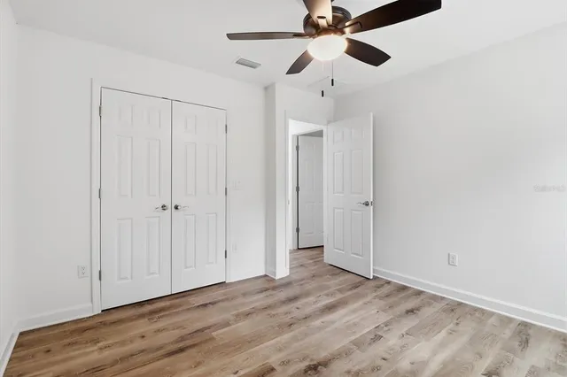 wooden floor in an empty room