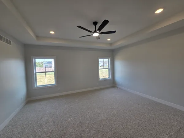 a view of empty room