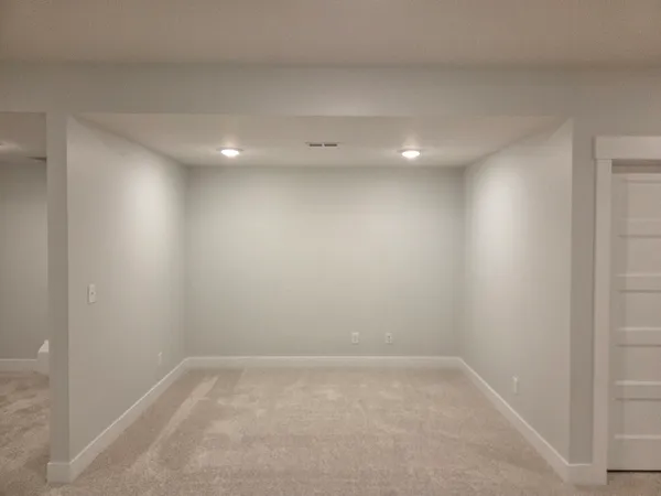 a view of empty room