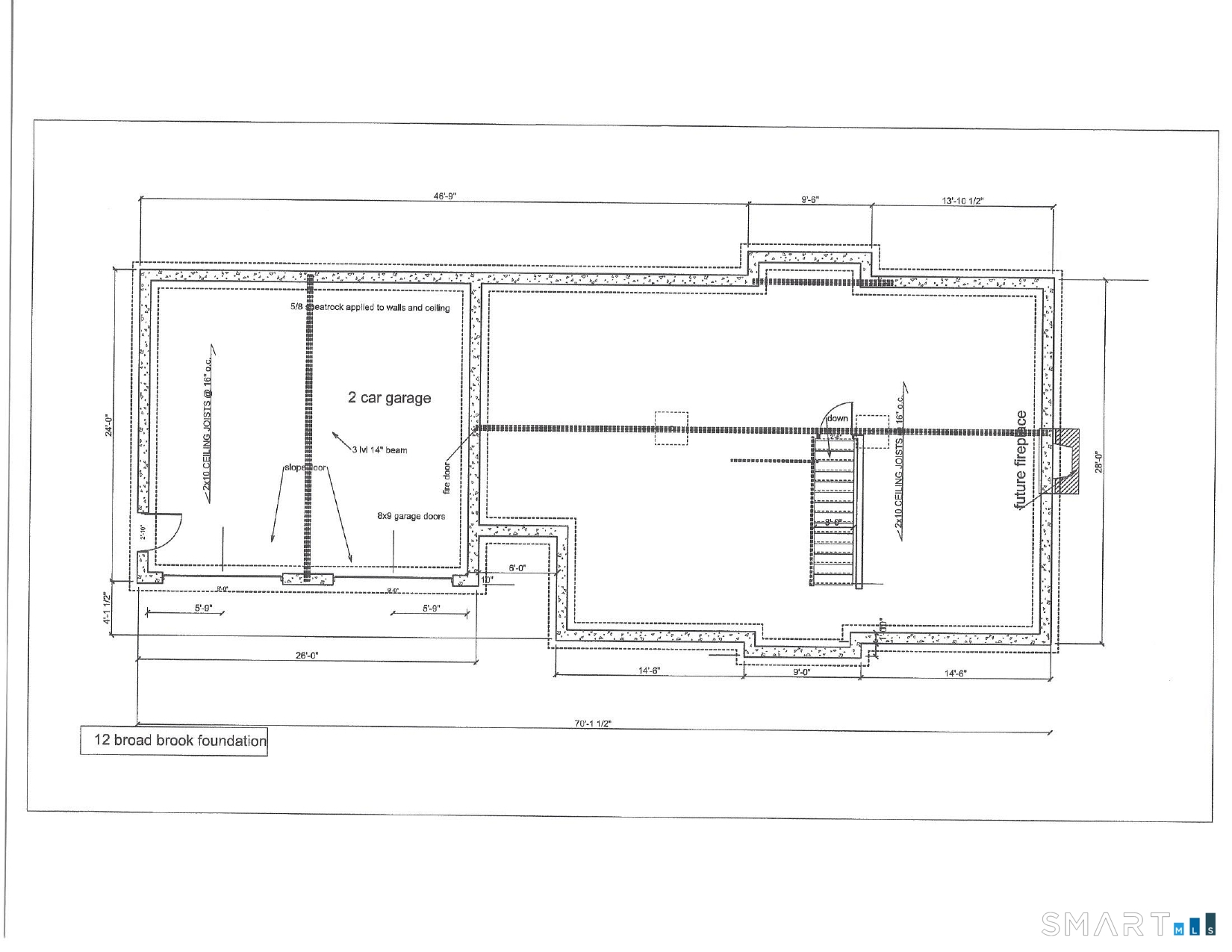 22 Broad Brook Road Ellington, CT 06029 - Photo 9 of 26 Basement Layout
