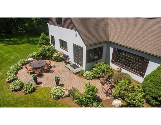 112 Loring Road Weston, MA 02493 - Photo 21 of 24 a black and white photo of a house