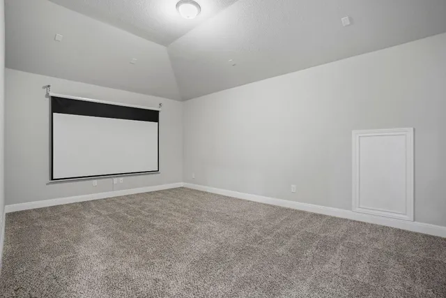 a view of empty room