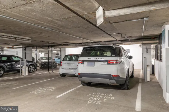 a view of car parking