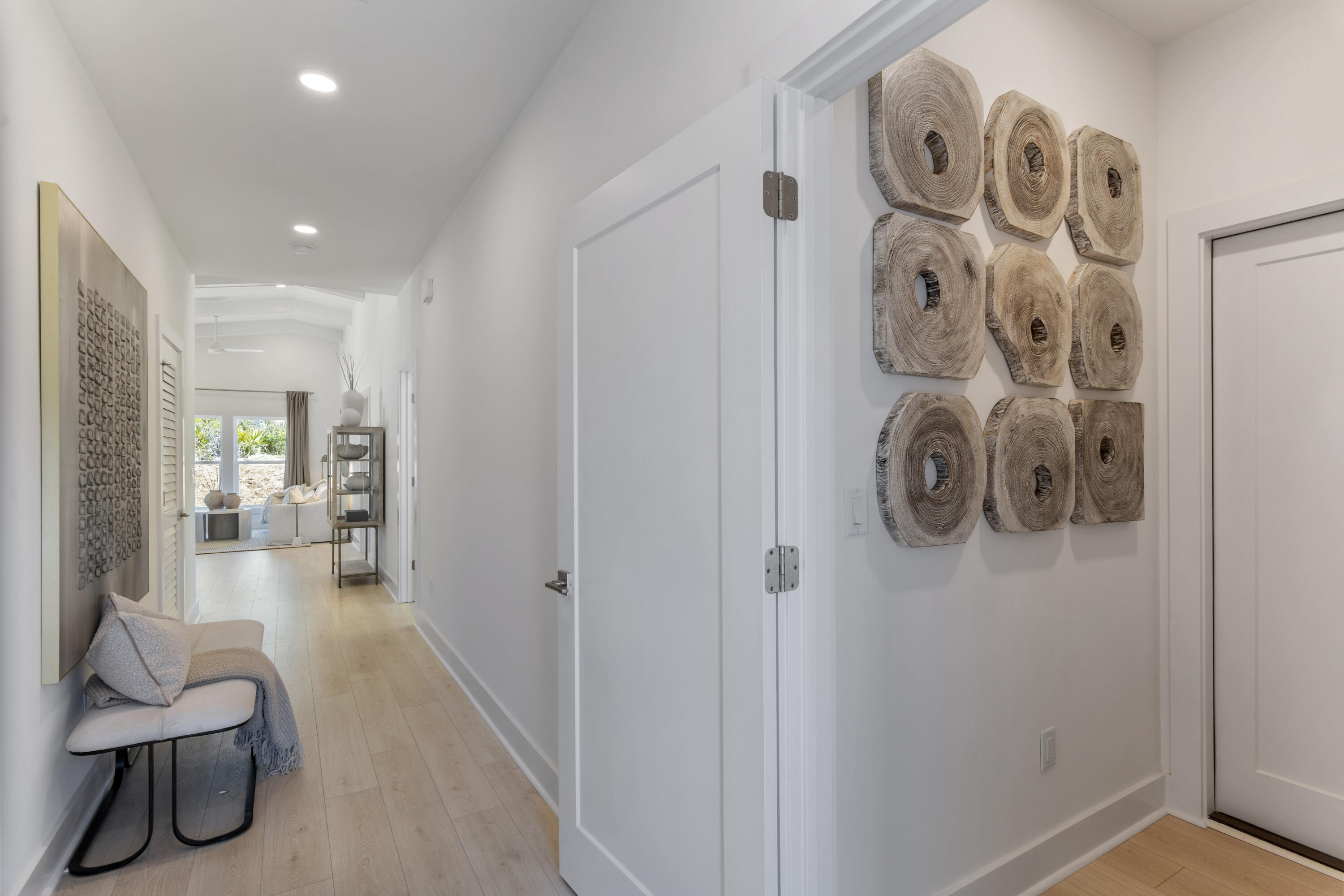31 Asher St Inlet Beach, Unit LOT 43 Inlet Beach, FL 32461 - Photo 20 of 44 a hallway with a white house