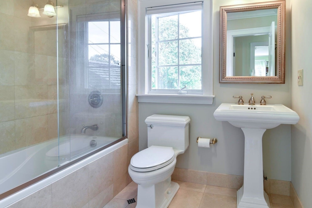 15 Selden Street Newton, MA 02468 - Photo 21 of 33 a bathroom with a sink toilet and shower