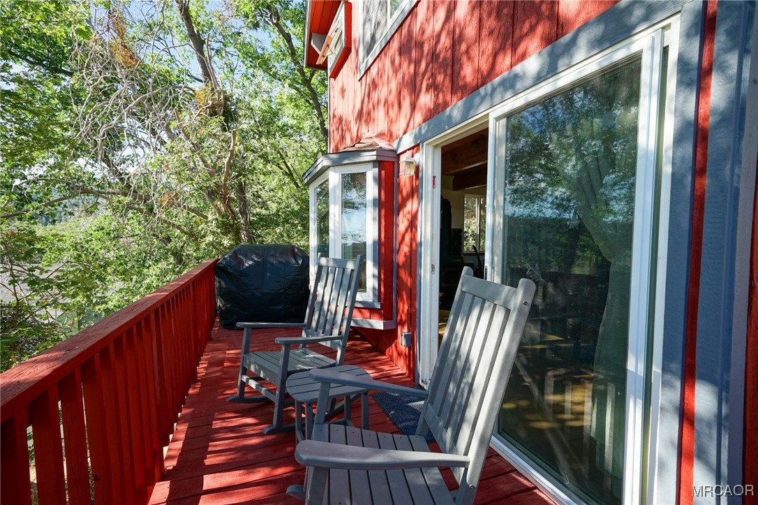 33469 Music Camp Road Running Springs, CA 92382 - Photo 13 of 27 a view of balcony with furniture