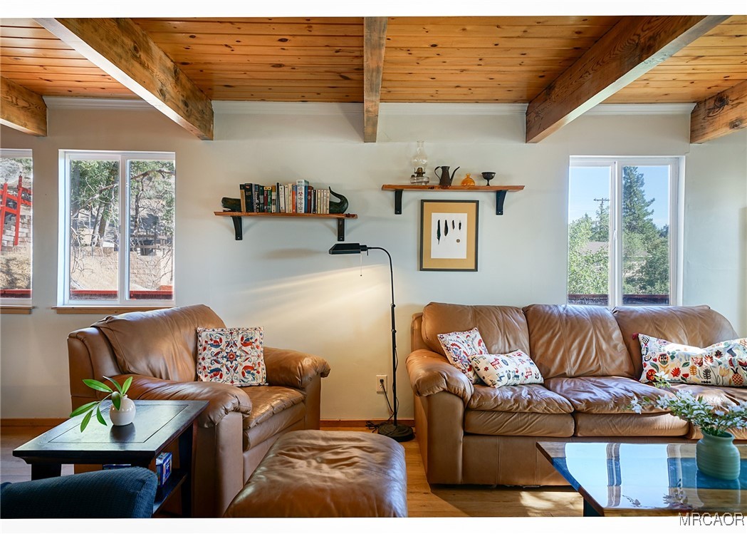 33469 Music Camp Road Running Springs, CA 92382 - Photo 8 of 27 a living room with furniture and a couch