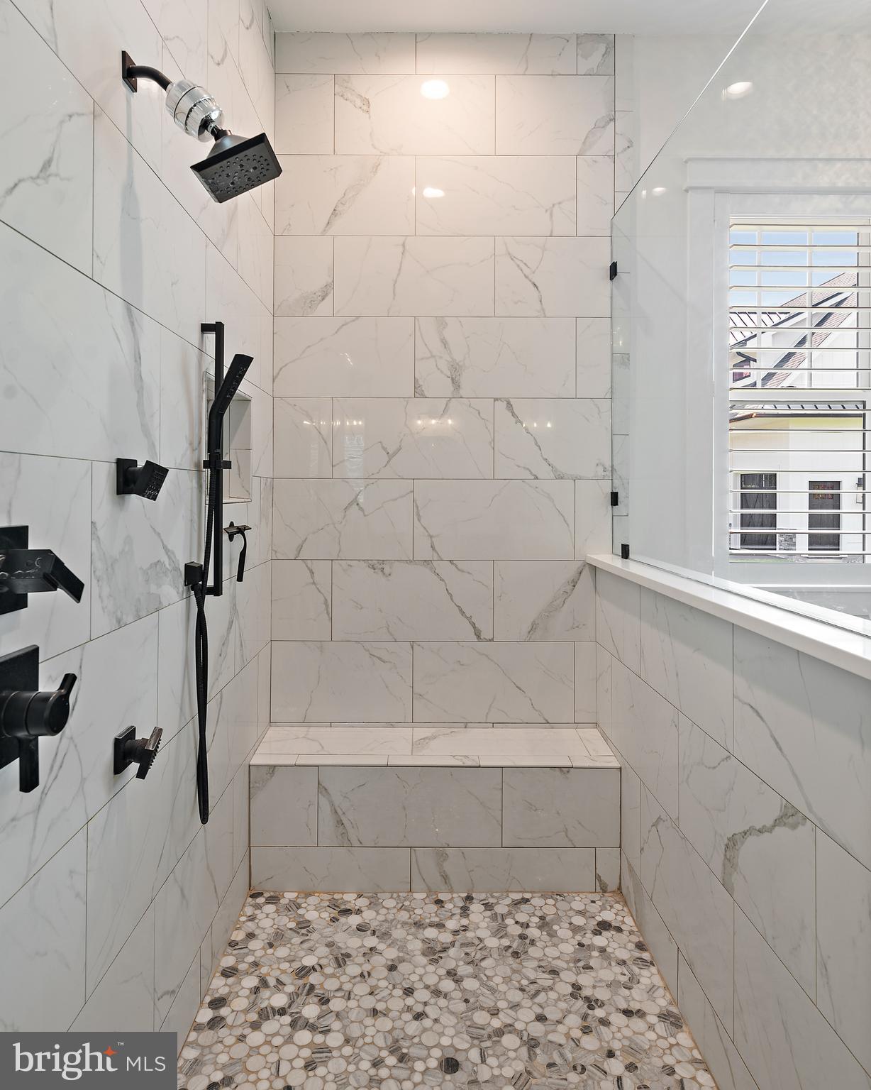 2452 Bennett Point Road Queenstown, MD 21658 - Photo 58 of 108 Shower with custom tiling