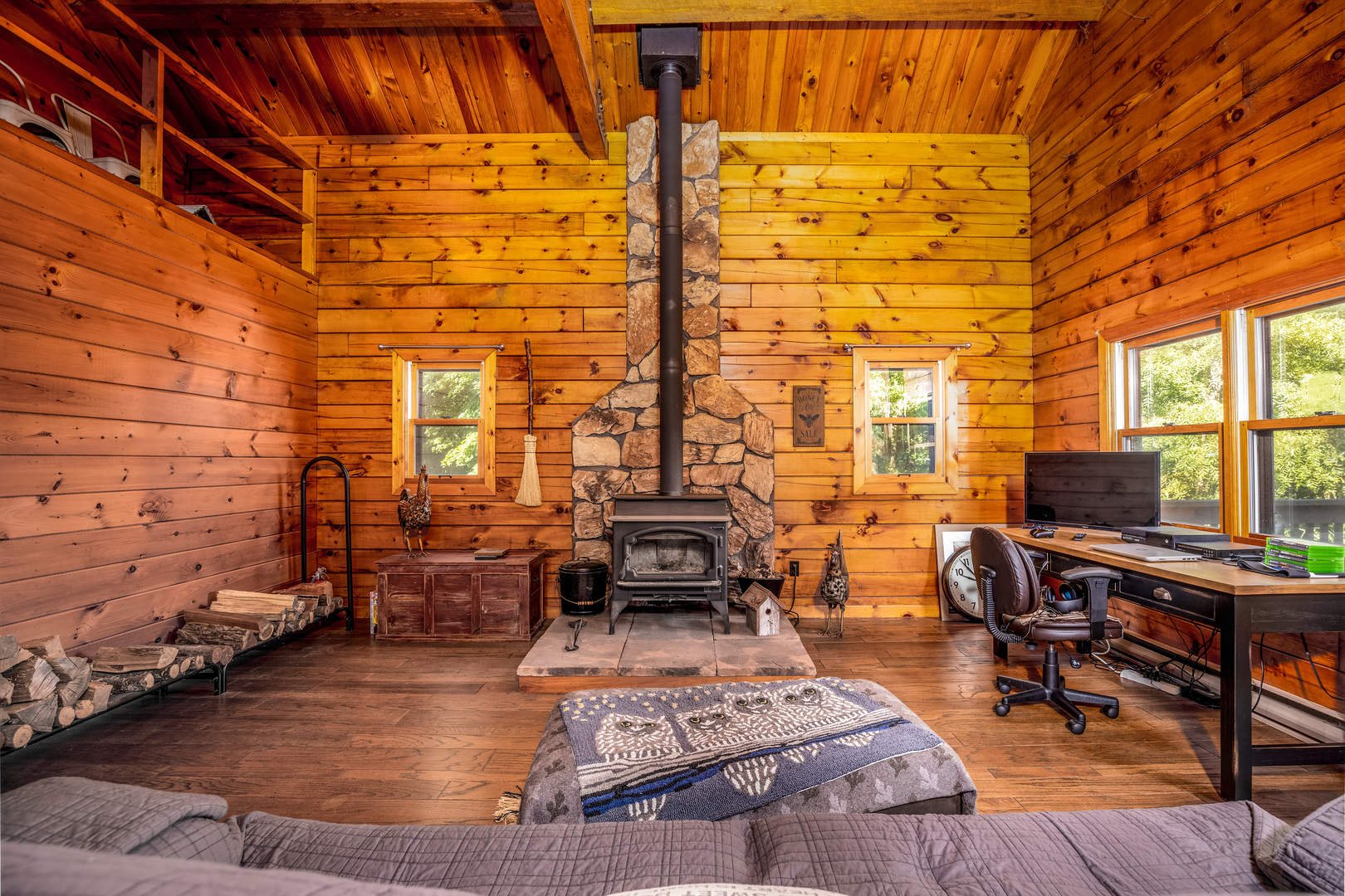 1901 East 1251st Road Streator, IL 61364 - Photo 5 of 32 a living room with fireplace furniture and next to a window