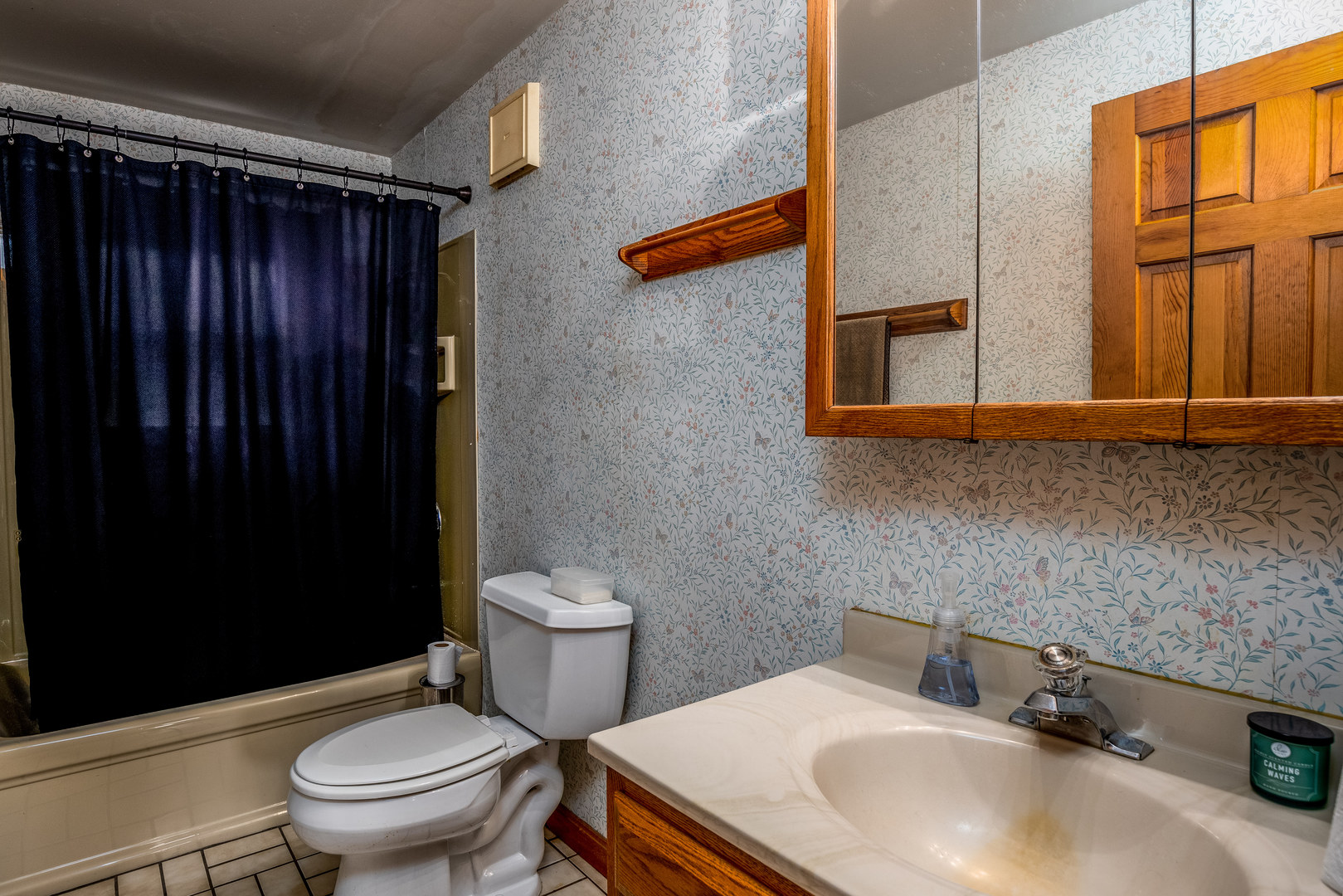 1901 East 1251st Road Streator, IL 61364 - Photo 9 of 32 a bathroom with a sink toilet and shower