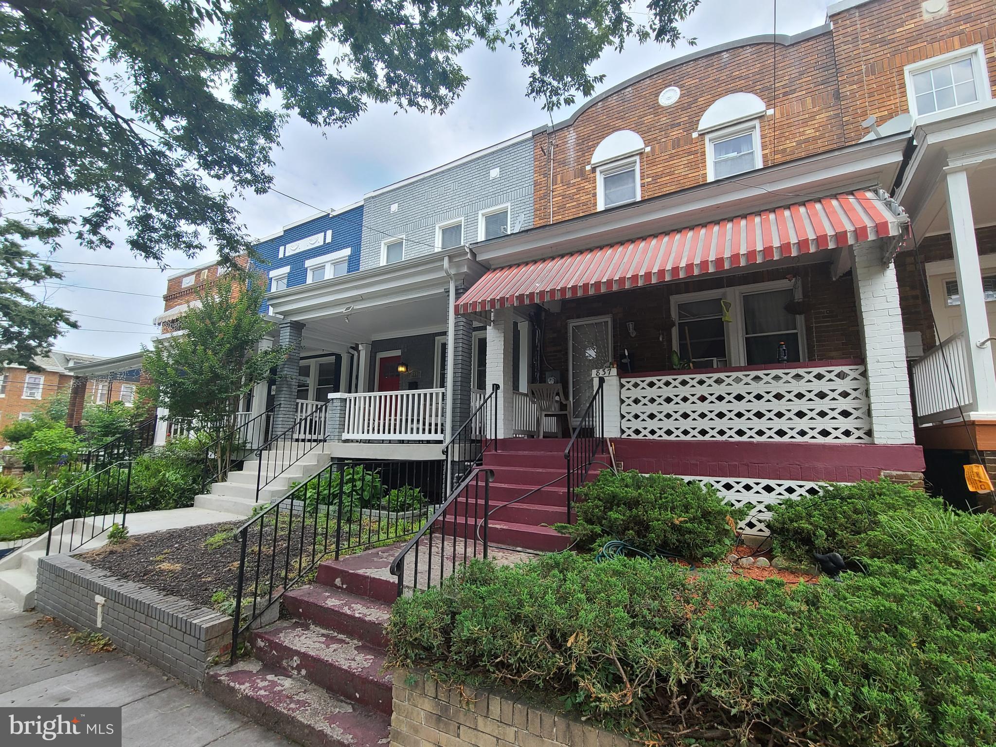 837 Decatur Street Northwest Washington, DC 20011 - Photo 4 of 12 Exterior Front