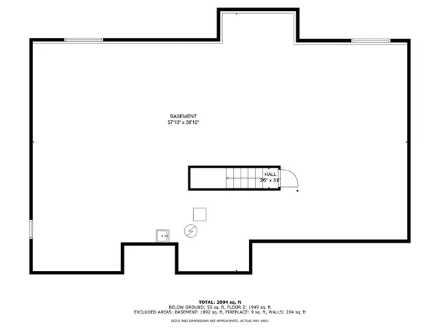 a picture of a bench in a window