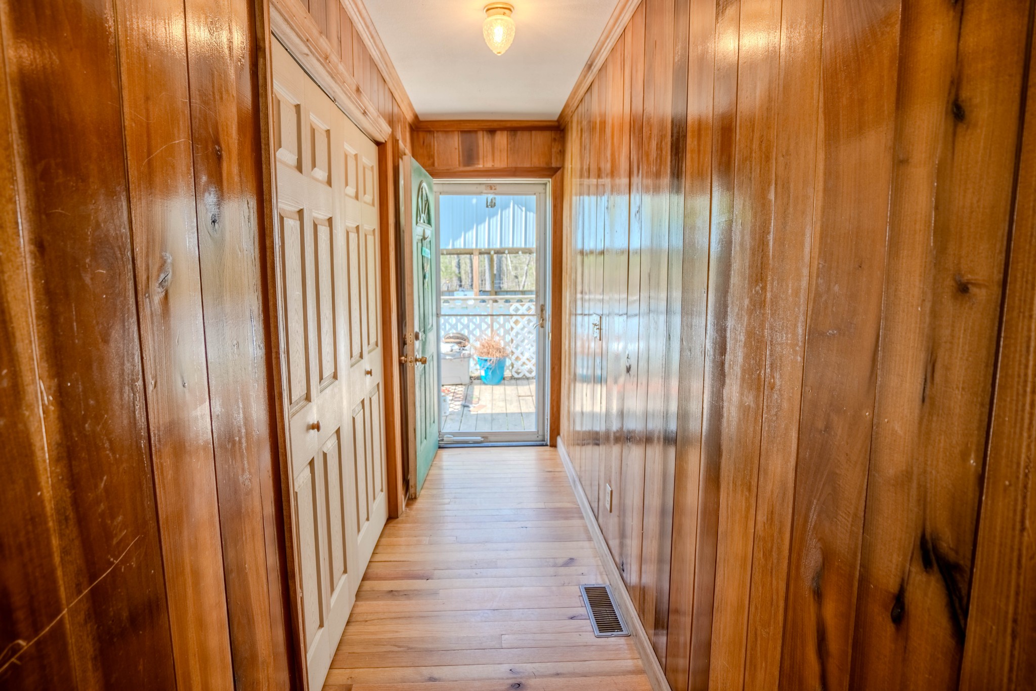 290 Prokesh Road Leoma, TN 38468 - Photo 14 of 43 a view of a wooden floor and a door
