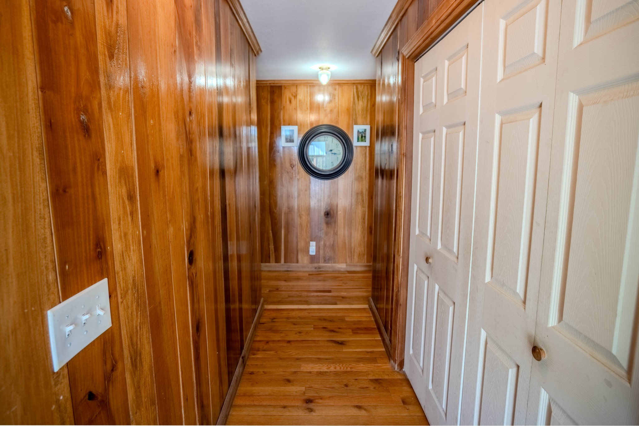 290 Prokesh Road Leoma, TN 38468 - Photo 16 of 43 a view of a hallway with wooden floor