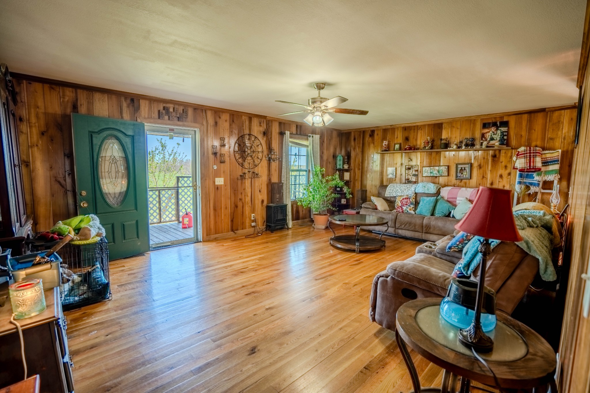 290 Prokesh Road Leoma, TN 38468 - Photo 28 of 43 a living room with furniture and a wooden floor