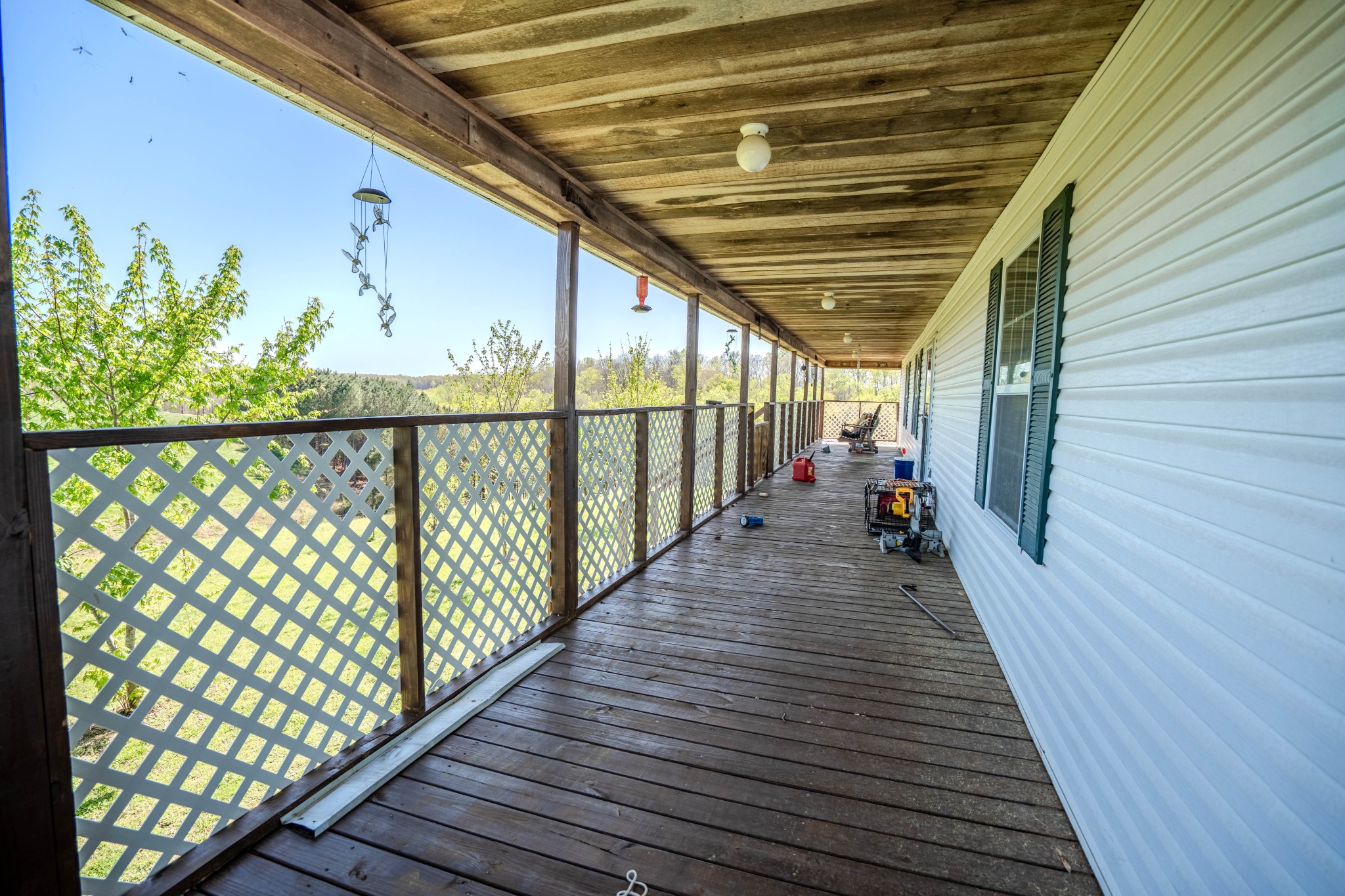 290 Prokesh Road Leoma, TN 38468 - Photo 37 of 43 a view of a balcony with wooden floor