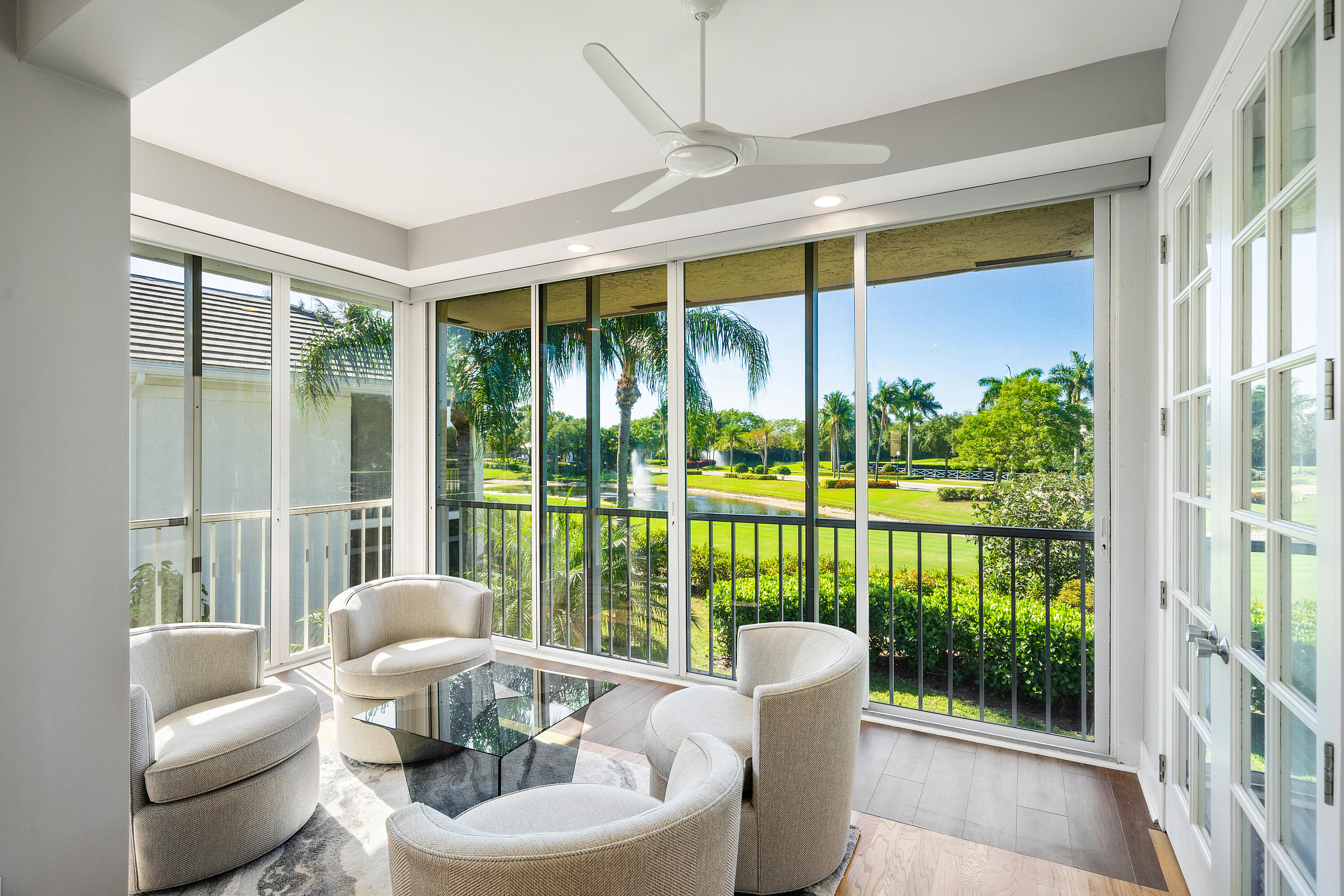5196 Lake Catalina Drive, Unit B Boca Raton, FL 33496 - Photo 19 of 46 Enclosed Sitting Area