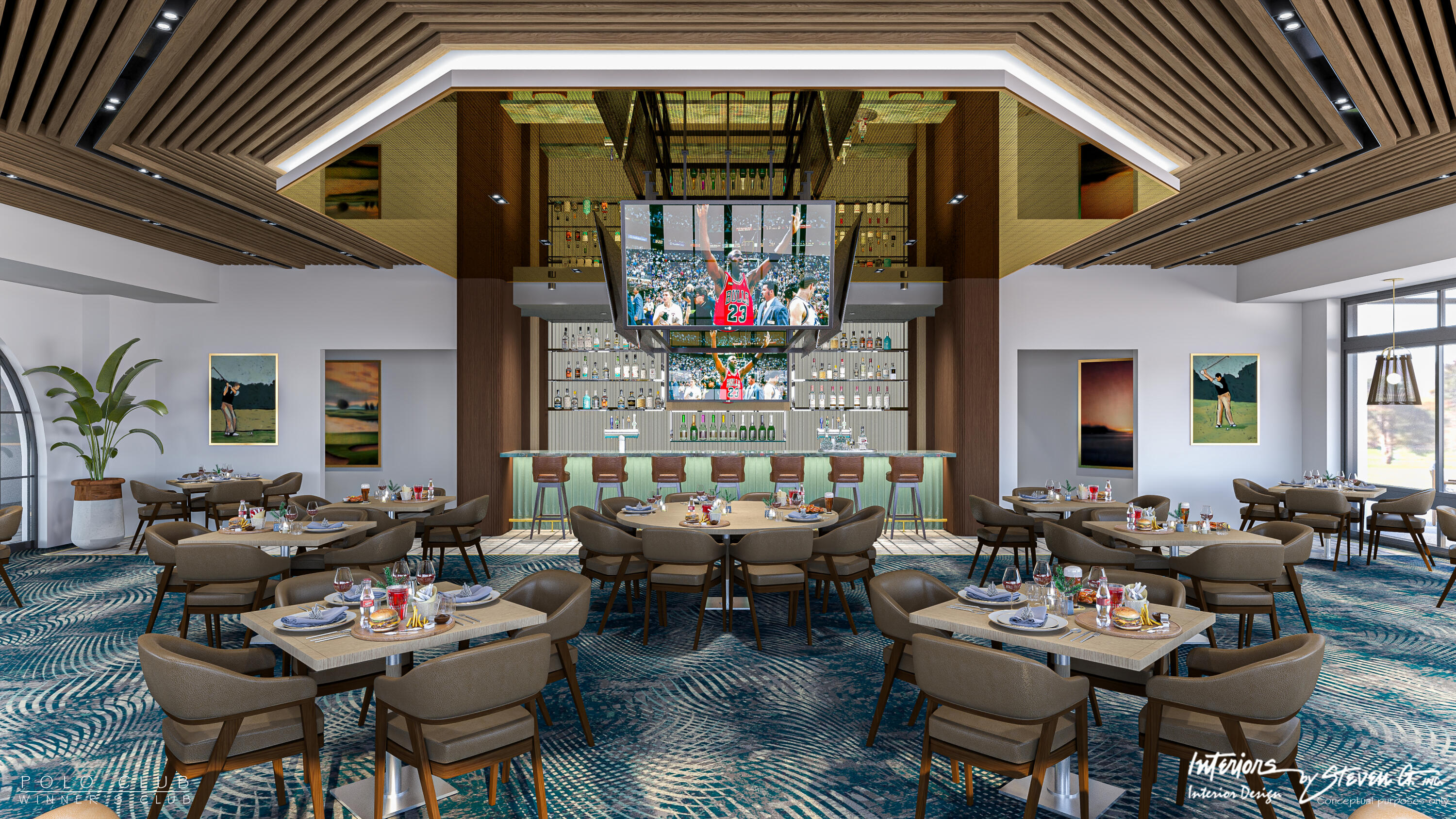 5196 Lake Catalina Drive, Unit B Boca Raton, FL 33496 - Photo 45 of 46 Restaurant Rendering