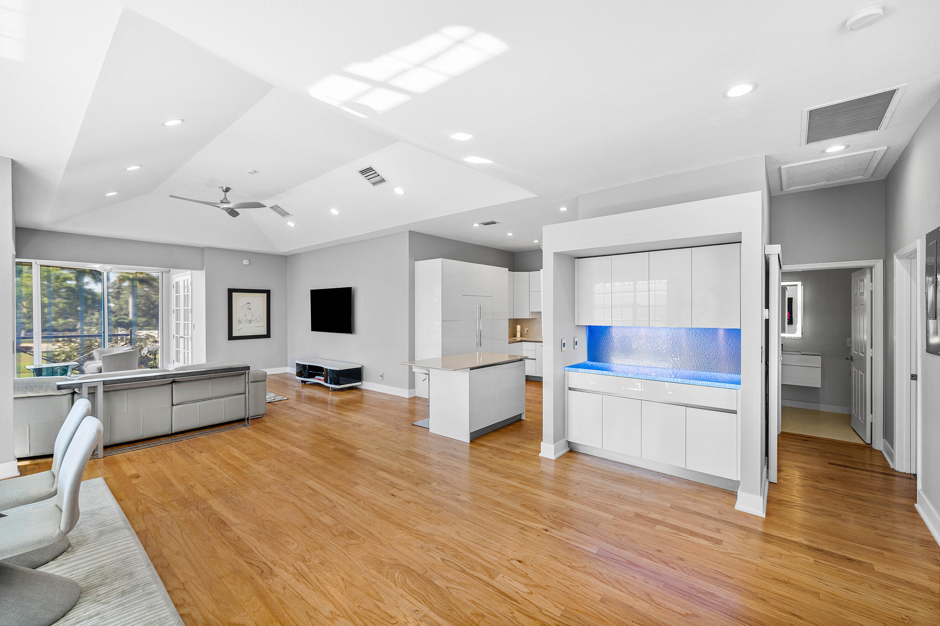 5196 Lake Catalina Drive, Unit B Boca Raton, FL 33496 - Photo 6 of 46 LED lit countertop