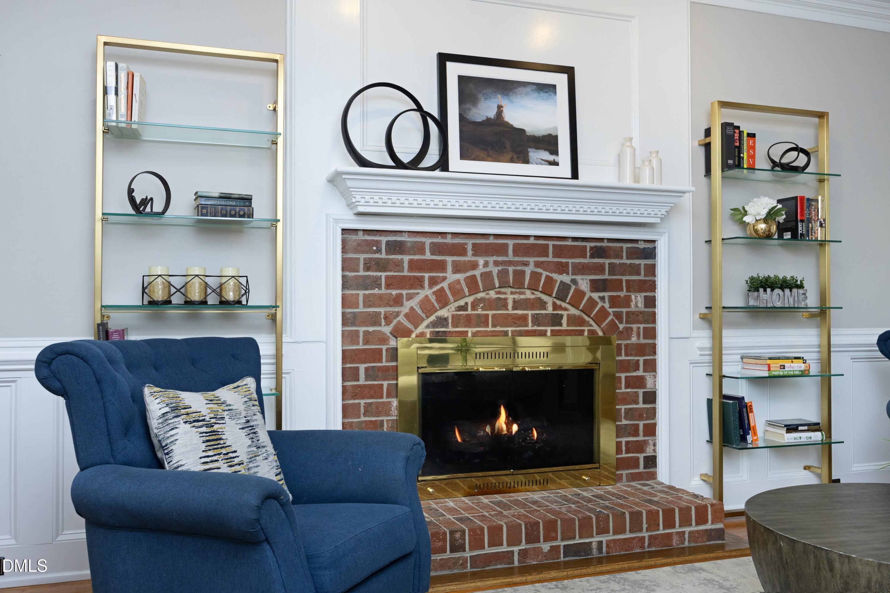 2624 Hiking Trail Raleigh, NC 27615 - Photo 8 of 49 12Fireplace