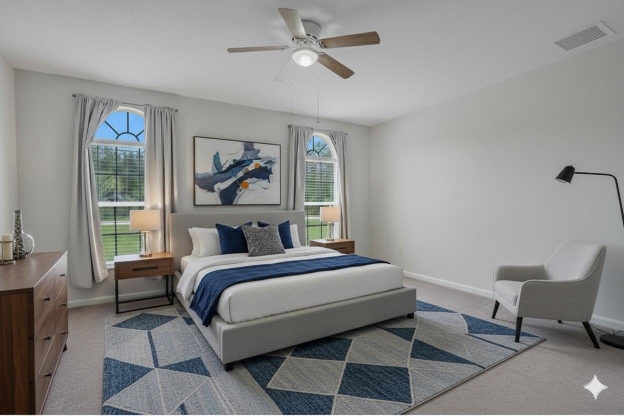 13218 86th Road North West Palm Beach, FL 33412 - Photo 32 of 69 A.I staged master bed
