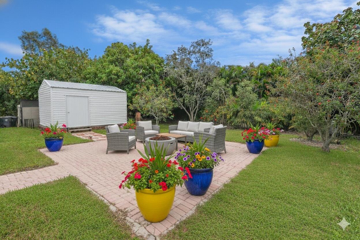 13218 86th Road North West Palm Beach, FL 33412 - Photo 57 of 69 A.I staged outdoor area