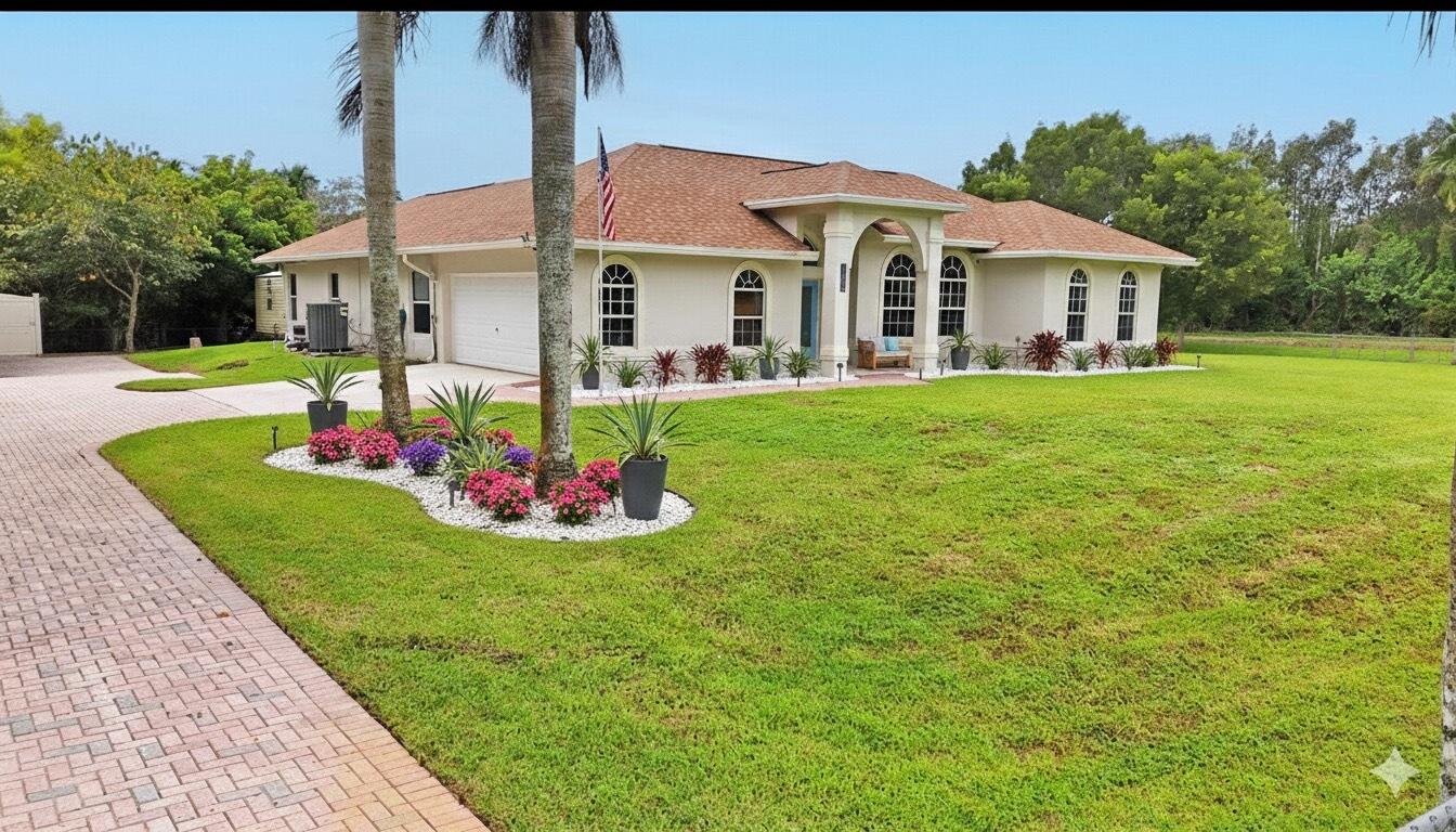 13218 86th Road North West Palm Beach, FL 33412 - Photo 65 of 69 A.I staged driveway view