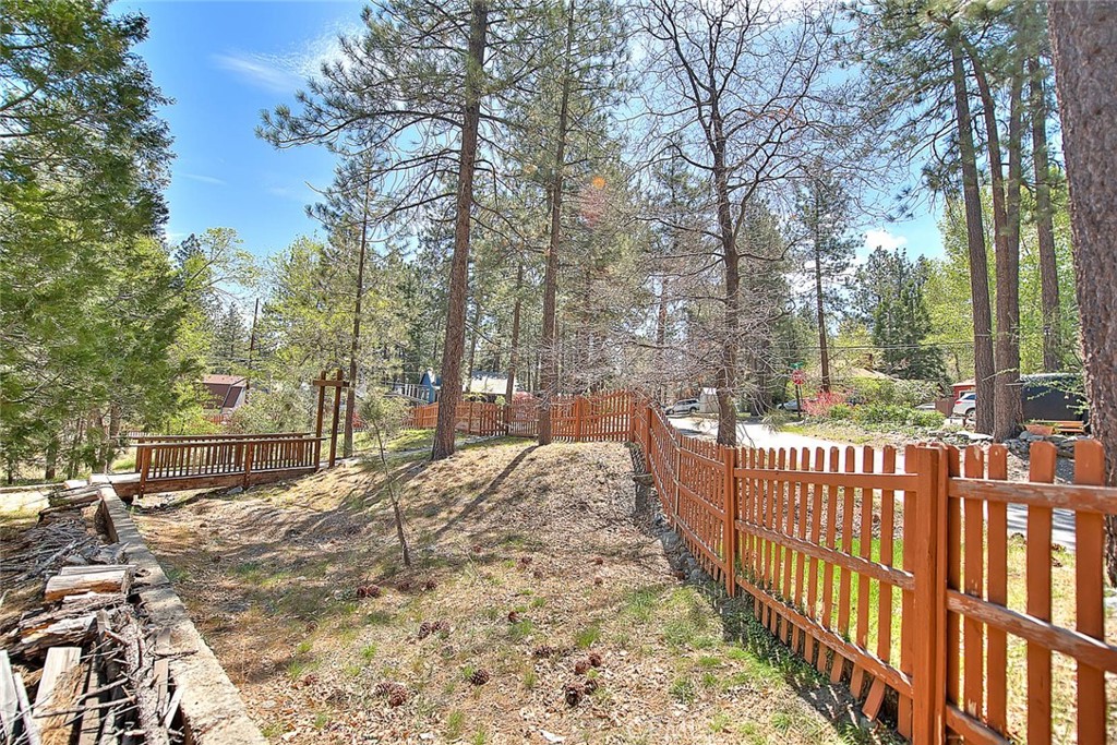 5926 Pine Street Wrightwood, CA 92397 - Photo 62 of 66 a view of a pathway with a yard