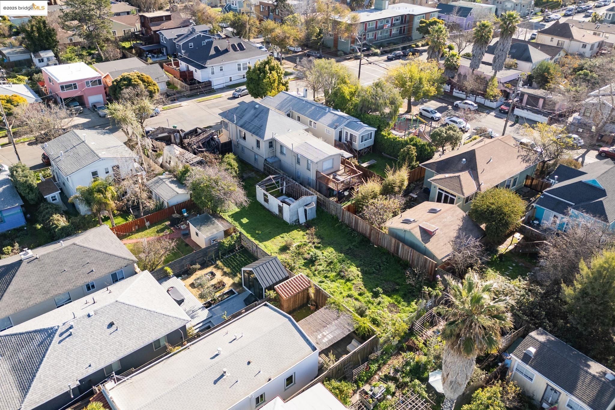 3032 Mabel Street Berkeley, CA 94702 - Photo 22 of 25 an aerial view of a city with lots of residential buildings