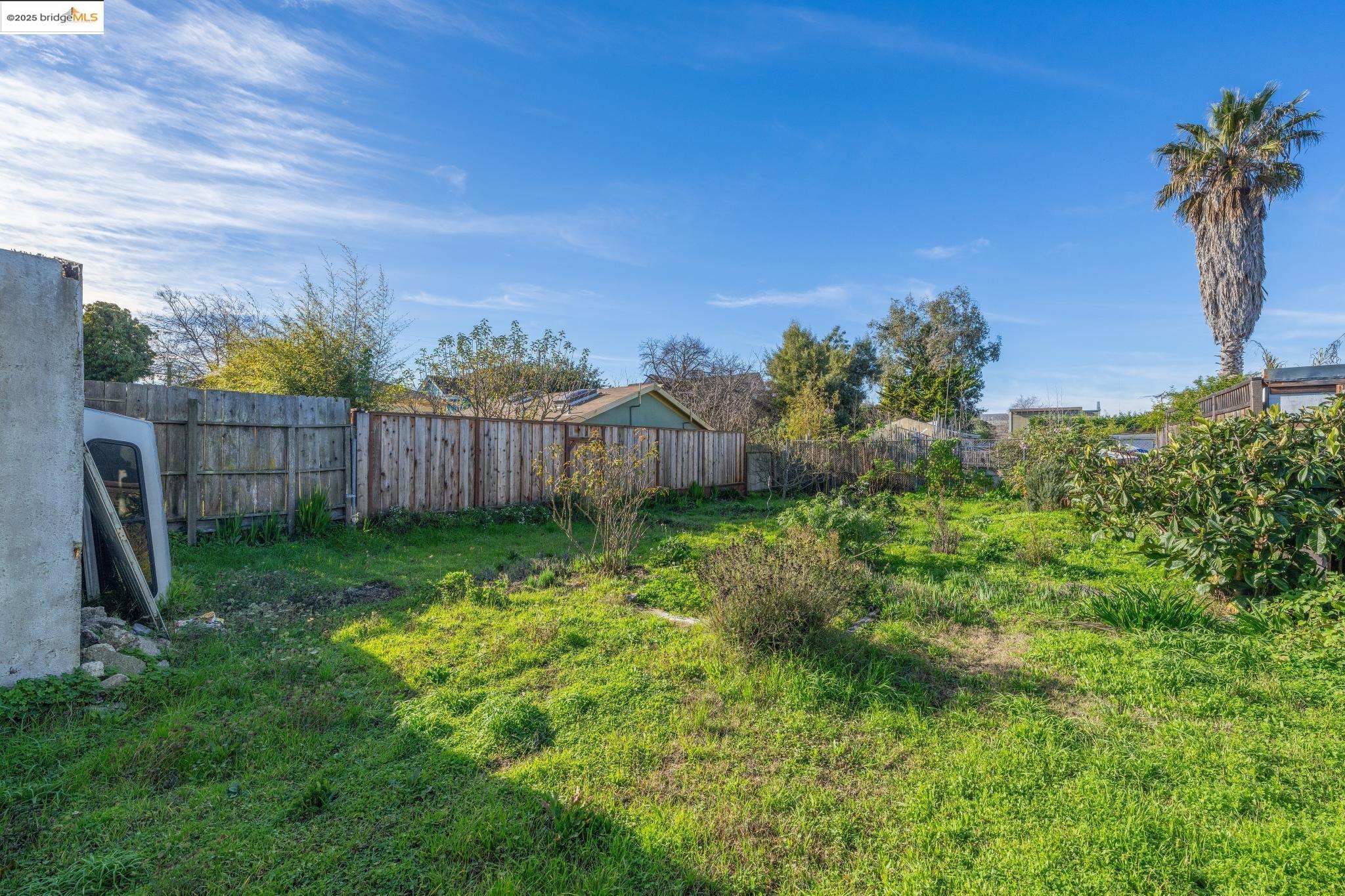 3032 Mabel Street Berkeley, CA 94702 - Photo 10 of 25 a view of a backyard with a garden