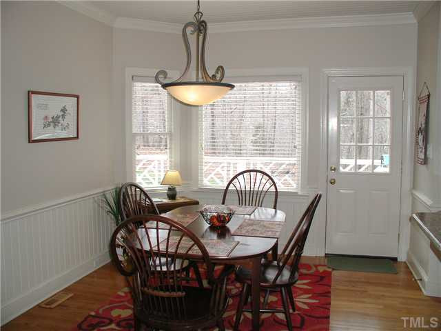 10721 Dunhill Terrace Raleigh, NC 27615 - Photo 8 of 19 14.5'x10.8' Breakfast nook overlooking private backyard. Breakfast Area