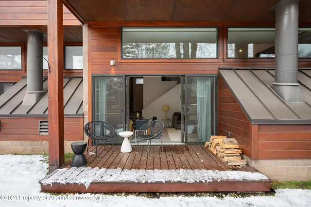 a view of a house with a patio