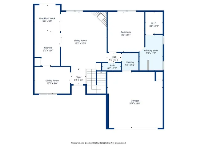 a picture of a floor plan