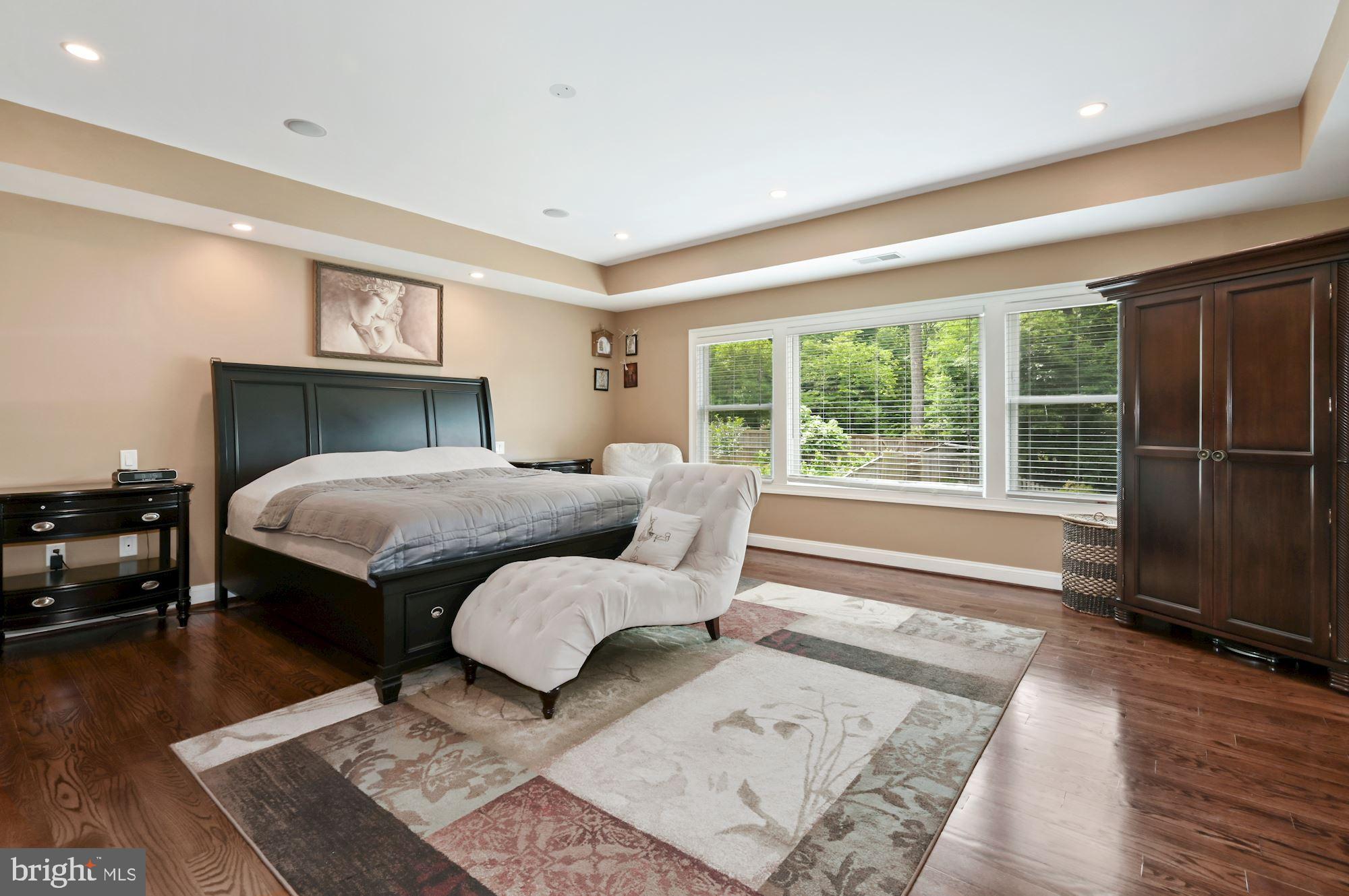 6005 Selvyn Road Bethesda, MD 20817 - Photo 30 of 65 Owner's Suite w/ Large Window Overlooking Rear Yar