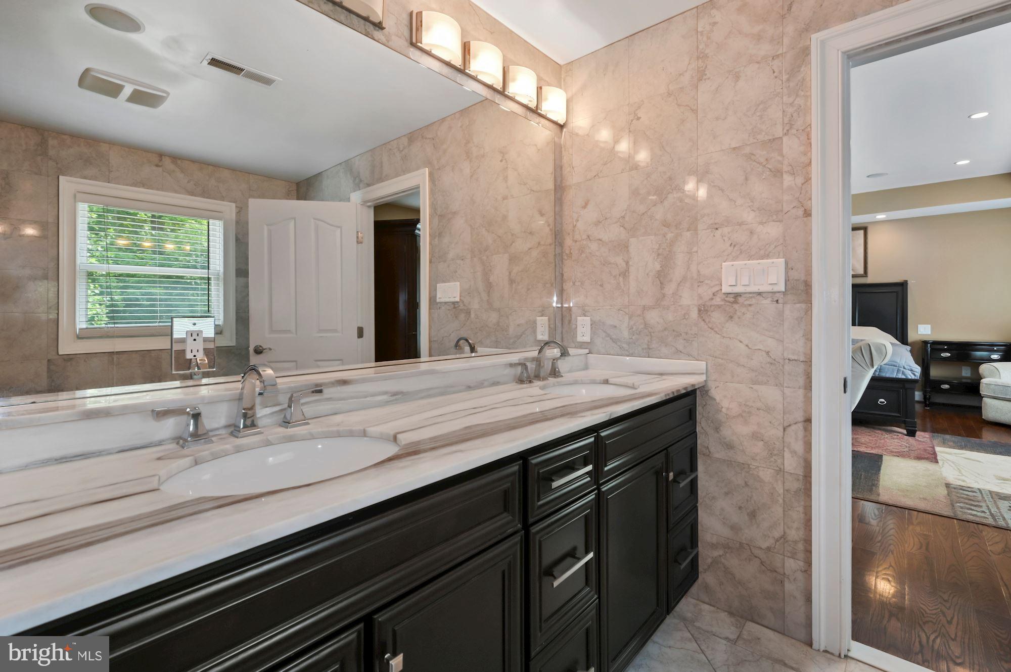 6005 Selvyn Road Bethesda, MD 20817 - Photo 35 of 65 Owner's Suite Double Vanity