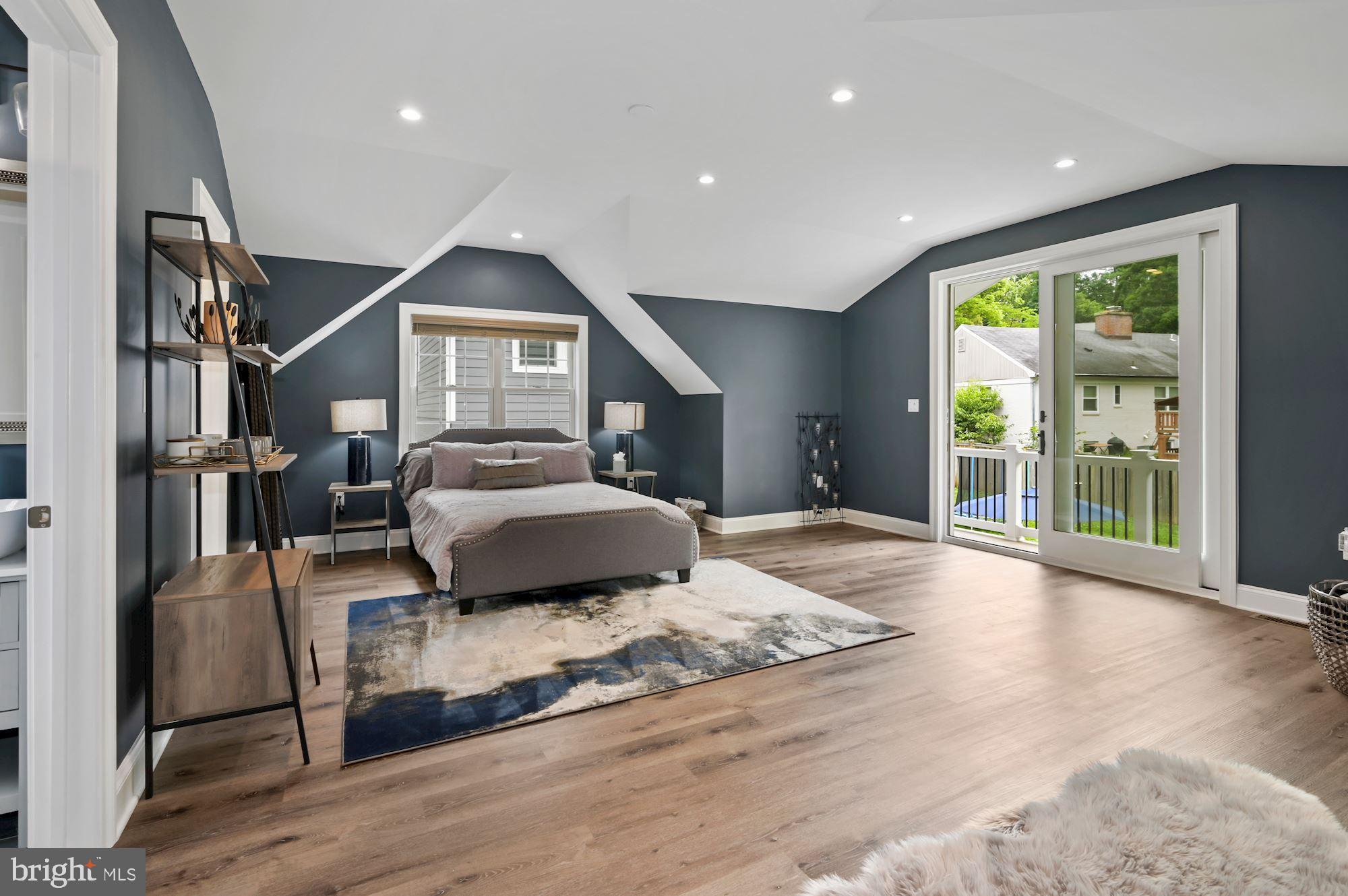 6005 Selvyn Road Bethesda, MD 20817 - Photo 53 of 65 Upper Level of Guest House w/ Deck