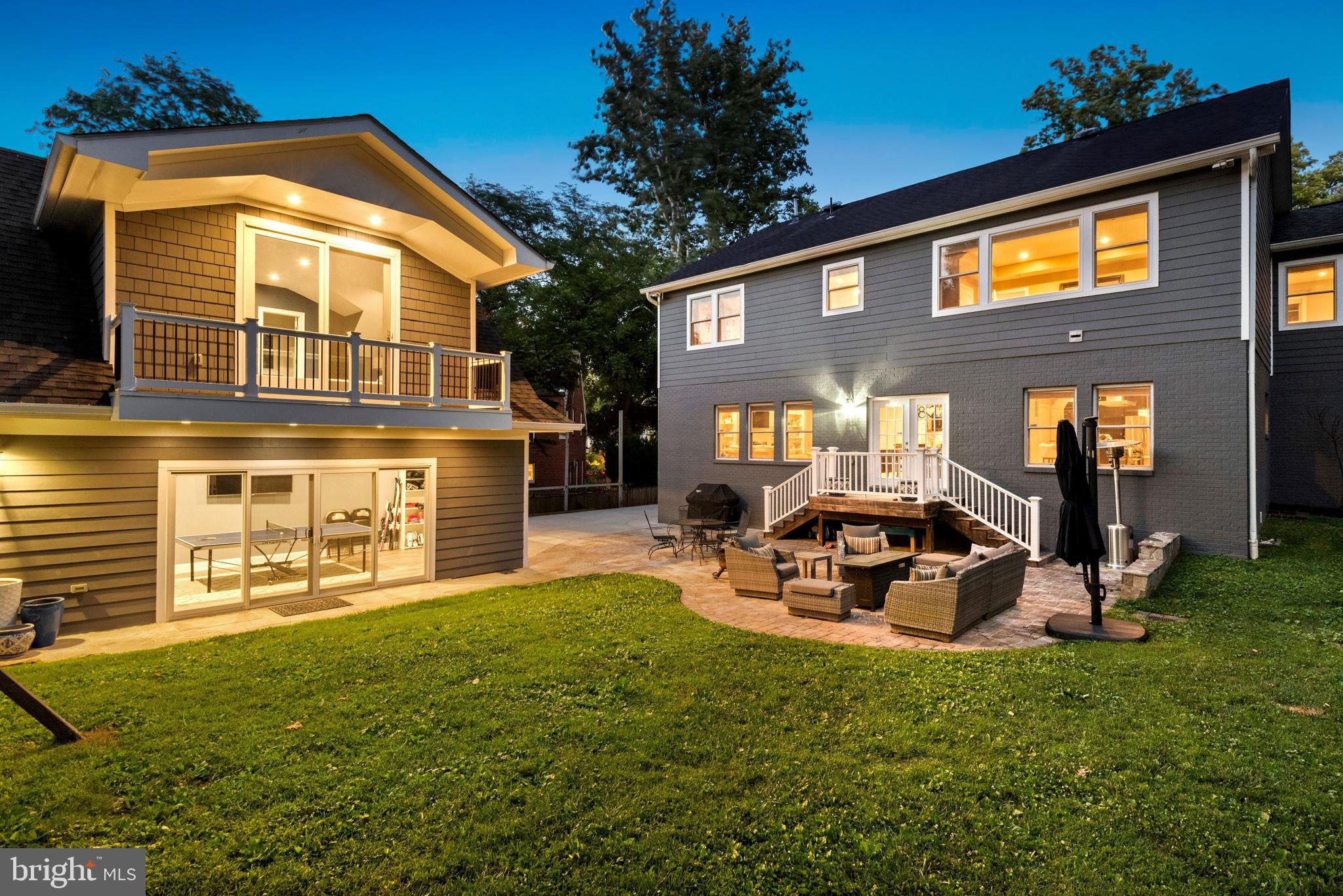 6005 Selvyn Road Bethesda, MD 20817 - Photo 59 of 65 Rear Yard, Facing Home
