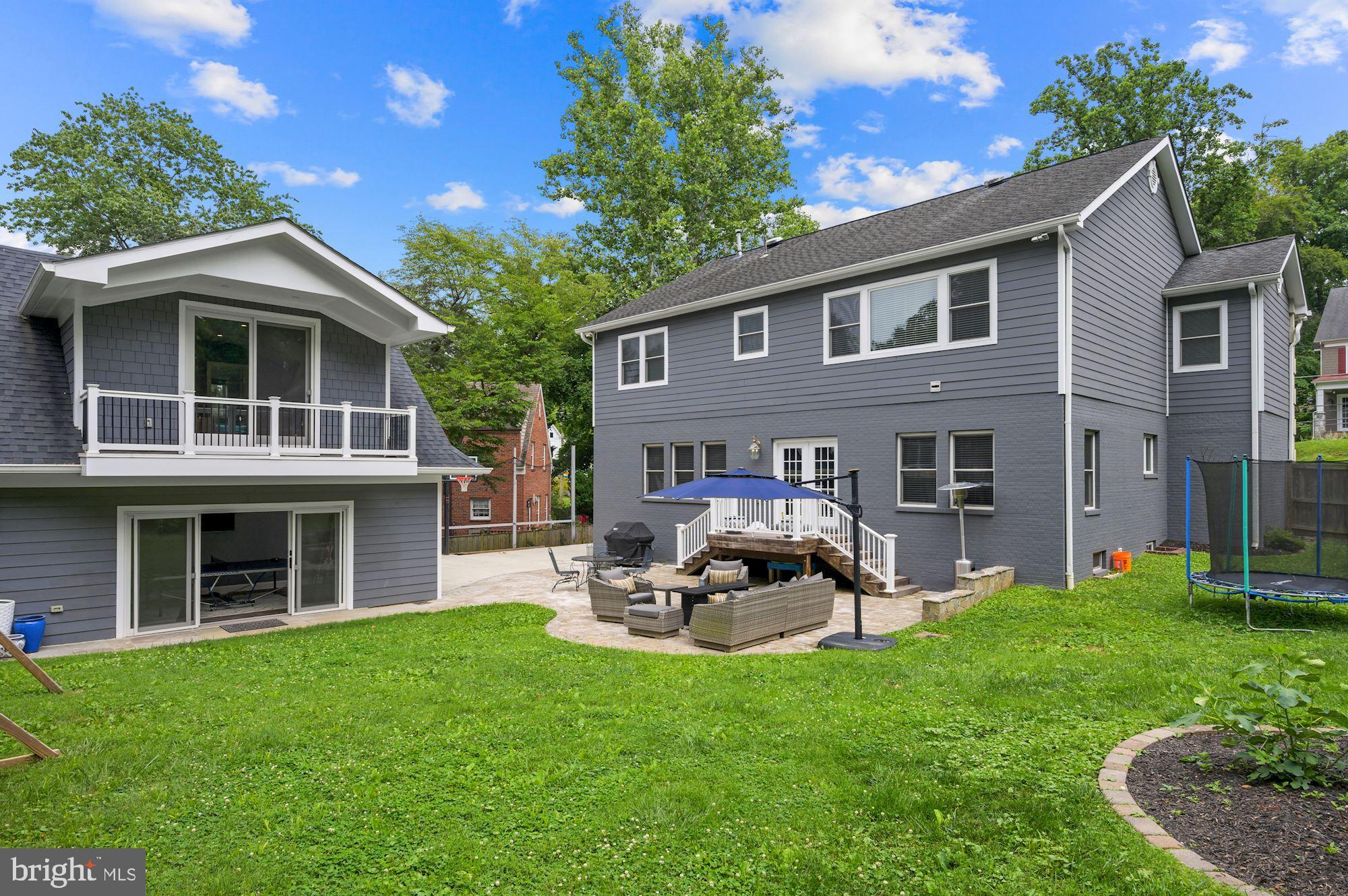 6005 Selvyn Road Bethesda, MD 20817 - Photo 64 of 65 Rear Fascia w/ Guest House