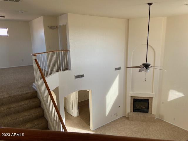 21801 Backus Drive Maricopa, AZ 85138 - Photo 15 of 22 a view of entryway and hall with wooden floor