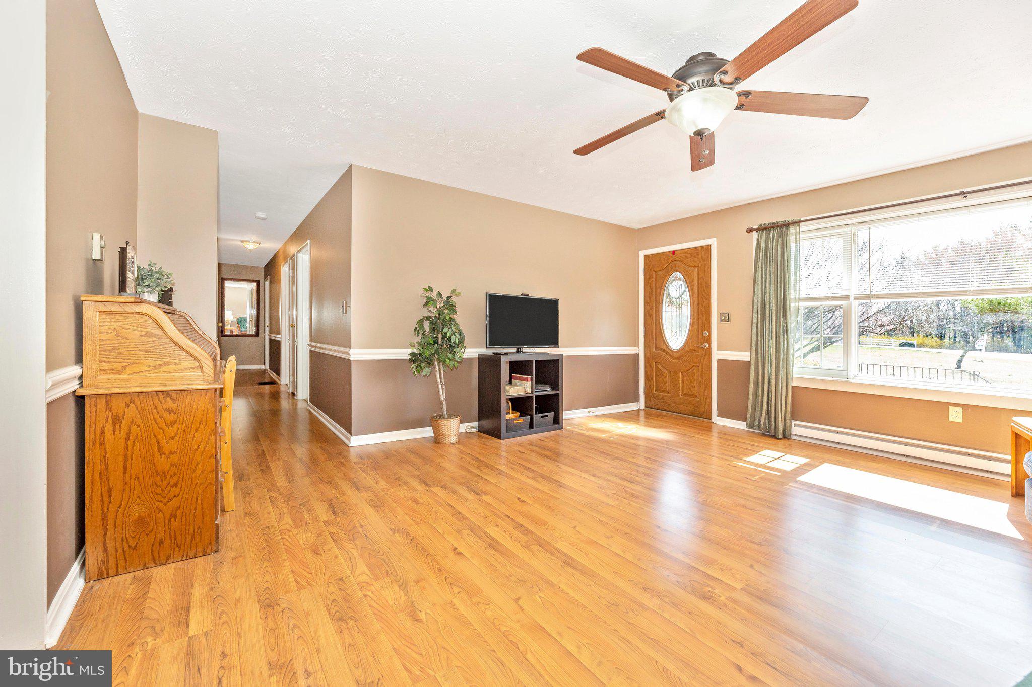 Entry into Bright & Open Living Room